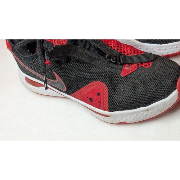 Nike PG4 Paul George Wh/Red/Blk/ University  Men's (5) Shoes #CD5079-003 - Picture 12 of 16